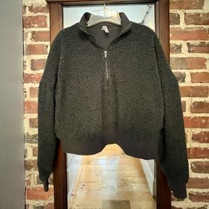 Fabletics Cropped Half-Zip Pullover